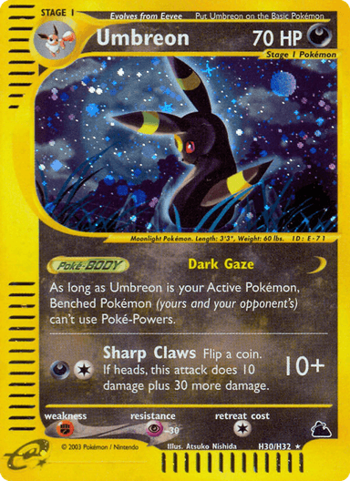 Umbreon, Skyridge H30