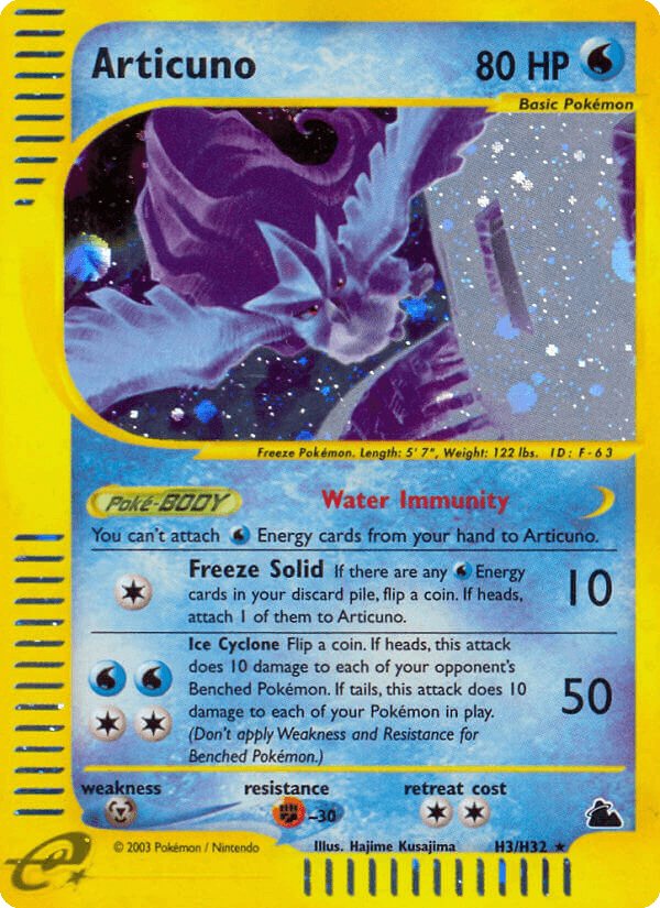 Articuno, Skyridge H3