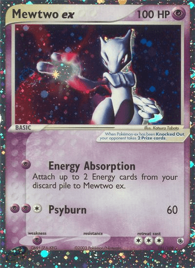 Mewtwo ex, Ruby & Sapphire 101