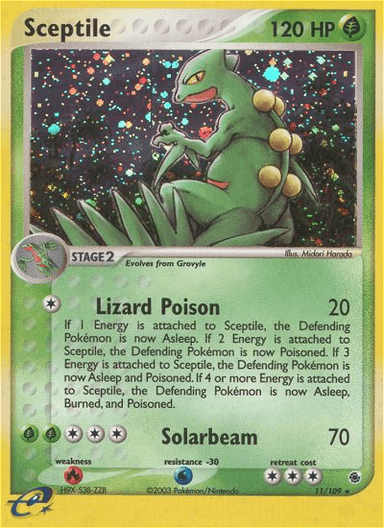 Sceptile, Ruby & Sapphire 11