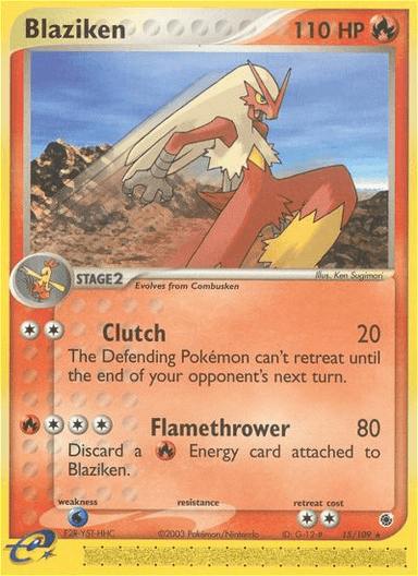 Blaziken, Ruby & Sapphire 15