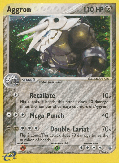 Aggron, Ruby & Sapphire 1