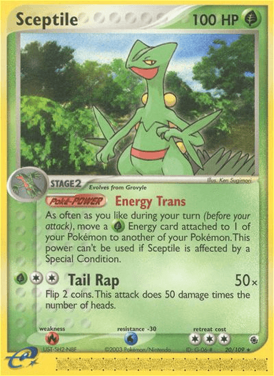Sceptile, Ruby & Sapphire 20