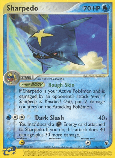 Sharpedo, Ruby & Sapphire 22