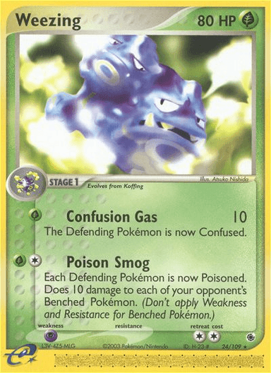Weezing, Ruby & Sapphire 24