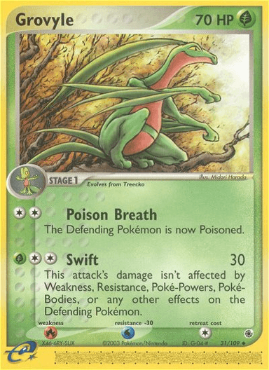Grovyle, Ruby & Sapphire 31