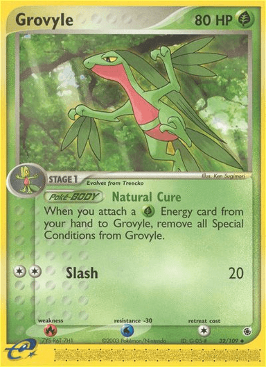 Grovyle, Ruby & Sapphire 32