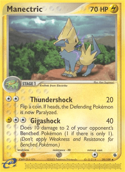 Manectric, Ruby & Sapphire 39