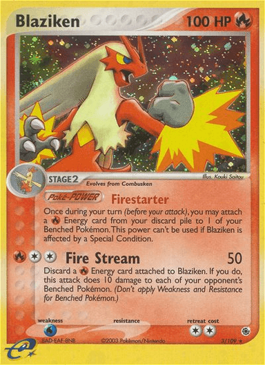 Blaziken, Ruby & Sapphire 3