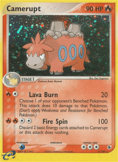 Camerupt, Ruby & Sapphire 4