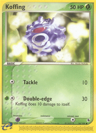 Koffing, Ruby & Sapphire 54
