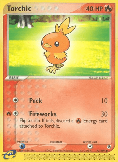 Torchic, Ruby & Sapphire 73