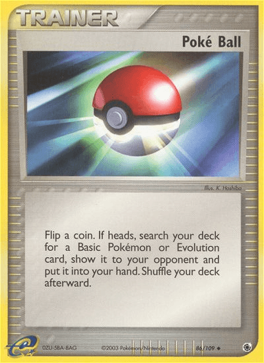 Poké Ball, Ruby & Sapphire 86