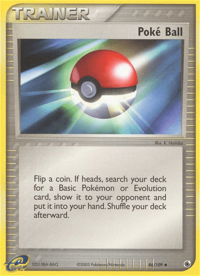 Poké Ball, Ruby & Sapphire 86