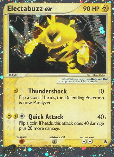 Electabuzz ex, Ruby & Sapphire 97