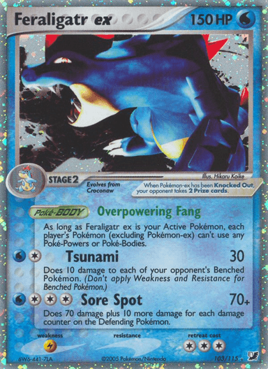 Feraligatr ex, Unseen Forces 103