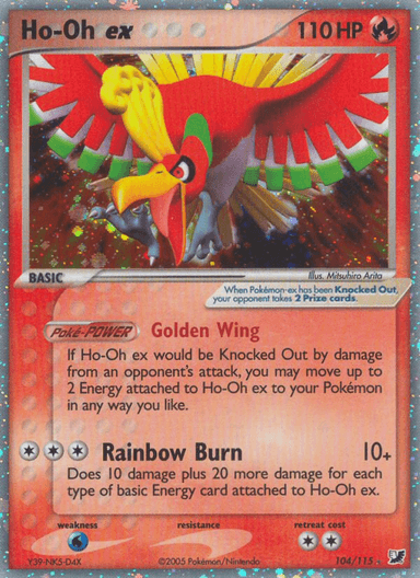 Ho-Oh ex, Unseen Forces 104