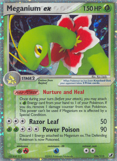 Meganium ex, Unseen Forces 106