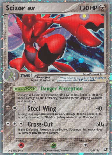 Scizor ex, Unseen Forces 108