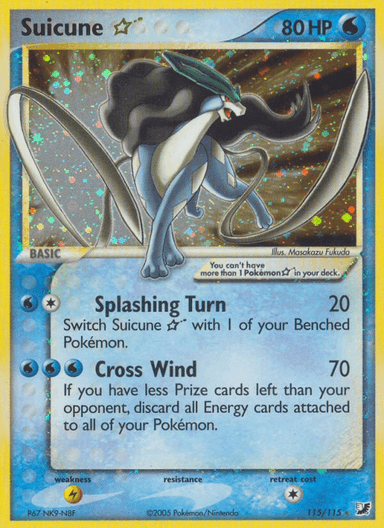 Suicune ★, Unseen Forces 115