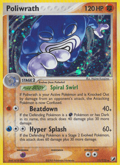Poliwrath, Unseen Forces 11