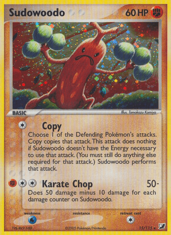 Sudowoodo, Unseen Forces 15