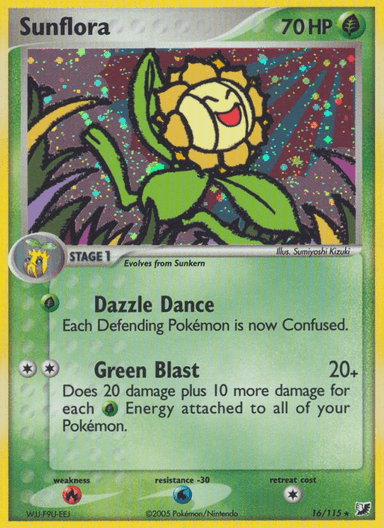 Sunflora, Unseen Forces 16