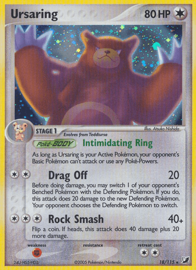 Ursaring, Unseen Forces 18