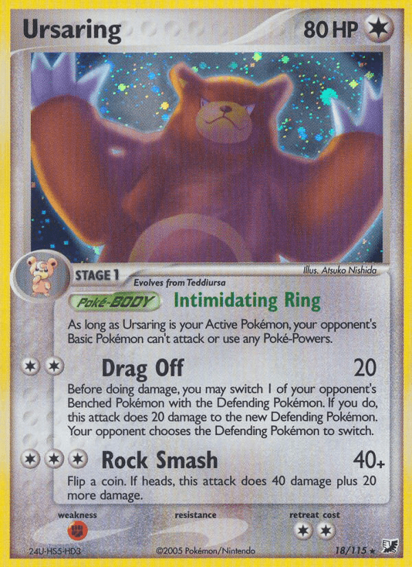 Ursaring, Unseen Forces 18
