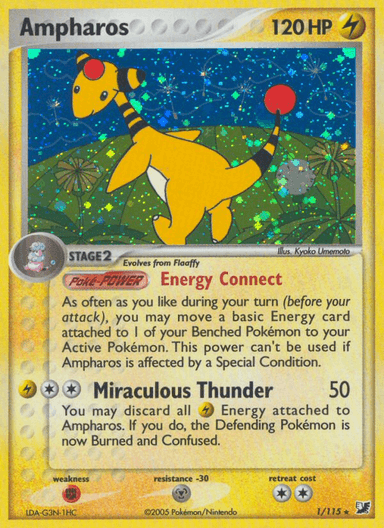 Ampharos, Unseen Forces 1