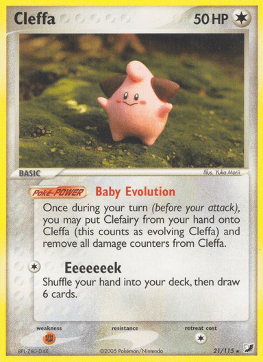 Cleffa, Unseen Forces 21