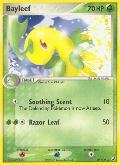 Bayleef, Unseen Forces 35