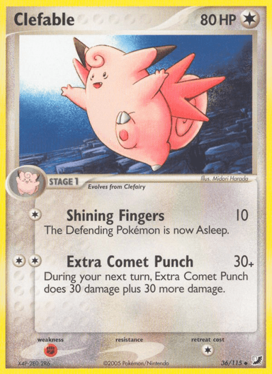 Clefable, Unseen Forces 36