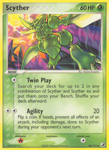 Scyther, Unseen Forces 46