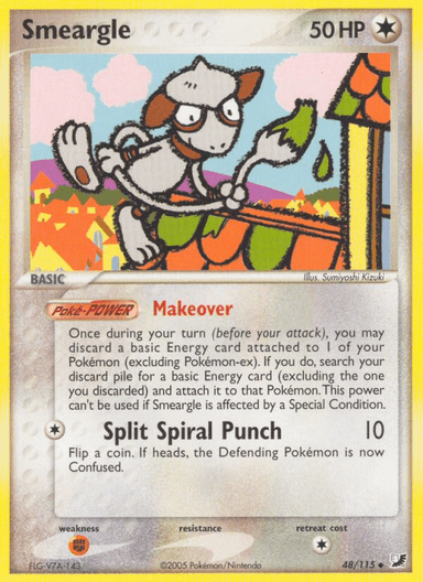 Smeargle, Unseen Forces 48