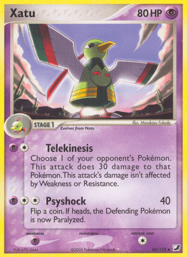 Xatu, Unseen Forces 49