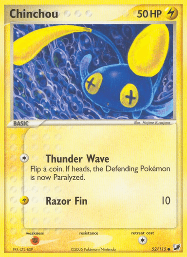 Chinchou, Unseen Forces 52