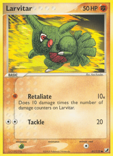 Larvitar, Unseen Forces 61