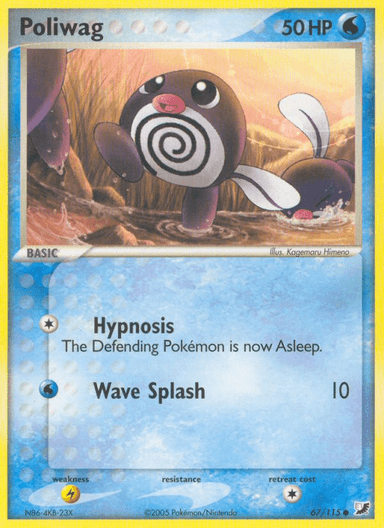 Poliwag, Unseen Forces 67