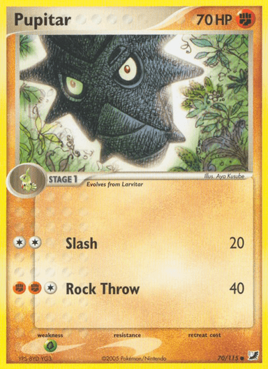Pupitar, Unseen Forces 70