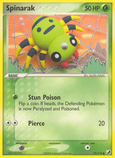 Spinarak, Unseen Forces 75