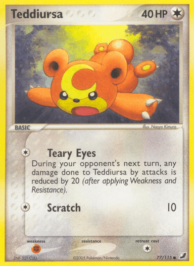 Teddiursa, Unseen Forces 77