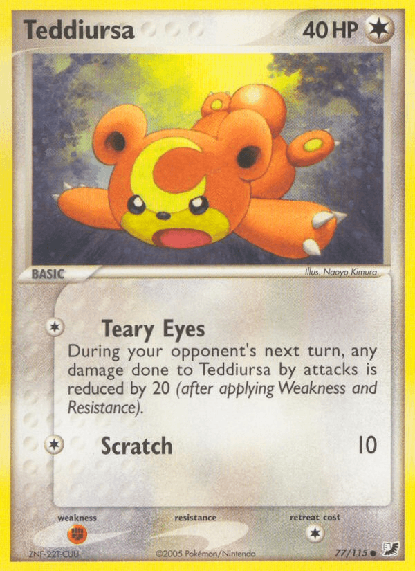 Teddiursa, Unseen Forces 77