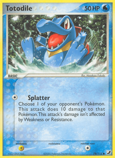 Totodile, Unseen Forces 78