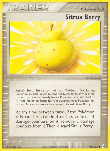 Sitrus Berry, Unseen Forces 91