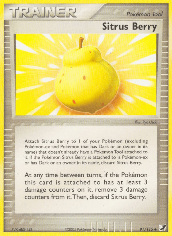 Sitrus Berry, Unseen Forces 91