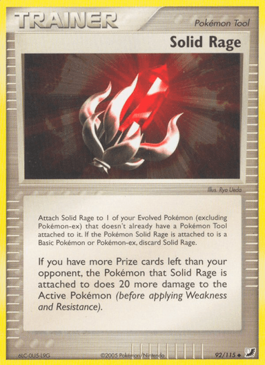 Solid Rage, Unseen Forces 92