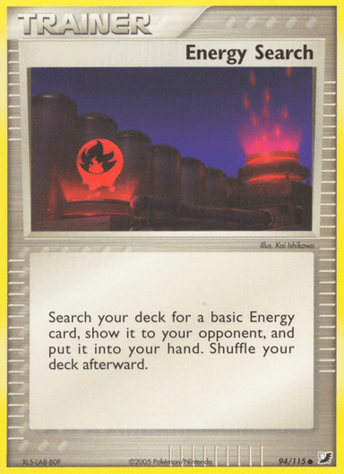 Energy Search, Unseen Forces 94