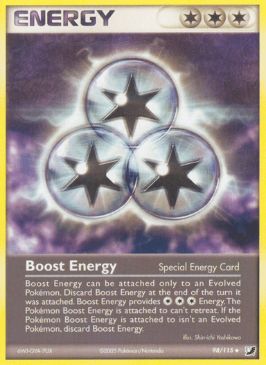 Boost Energy, Unseen Forces 98