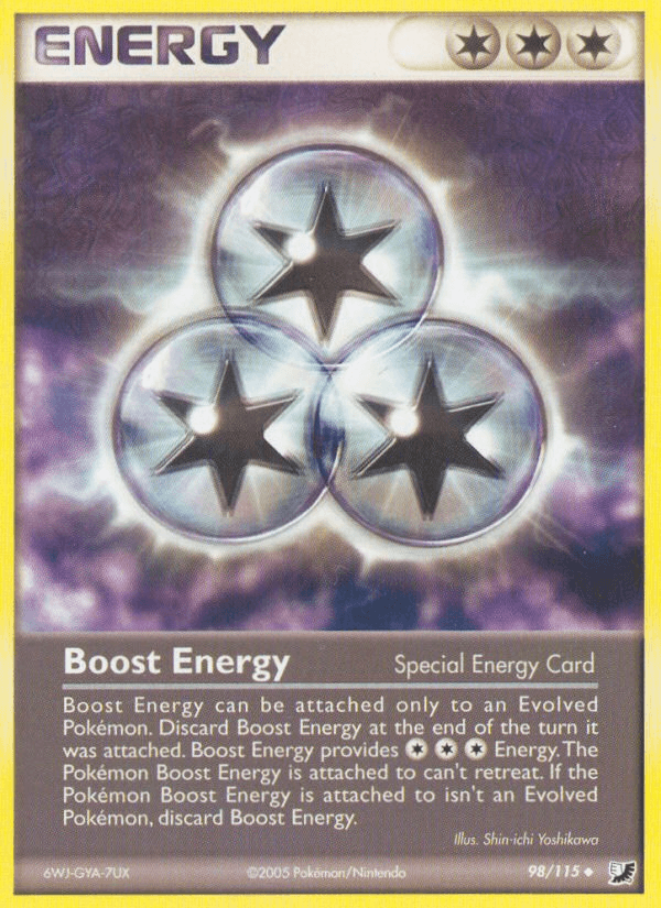 Boost Energy, Unseen Forces 98